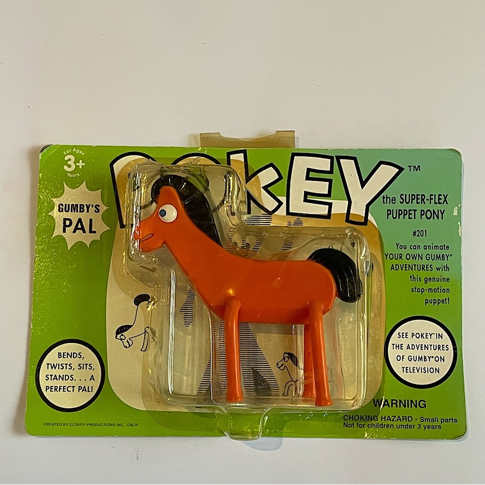 *SOLD Vintage Gumby Pokey Toy